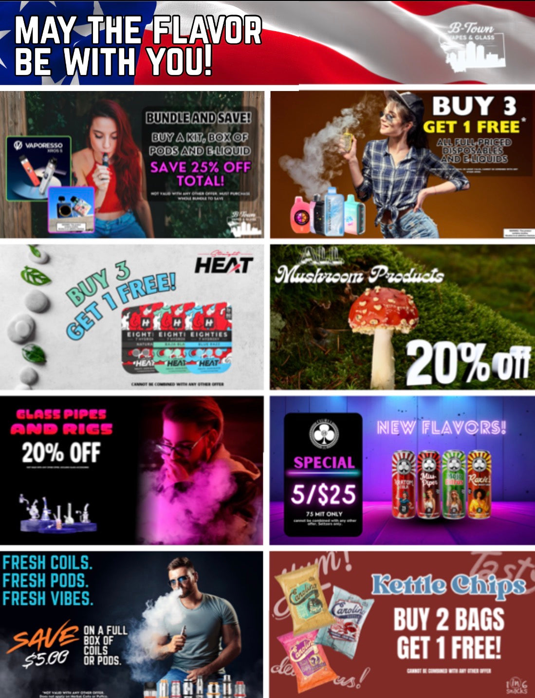 Trending Vape & Glass Convenience Store B-Town Vapes & Glass Trending Vape & Glass Convenience Store B-Town Vapes & Glass